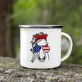 4Th Of July Patriotic Horse American Flag Sunglasses Camping Mug