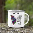 Alysia Name Gift Alysia I Am The Storm Camping Mug