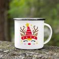 Christmas Unicorn Face Santicorn Cute V2 Camping Mug