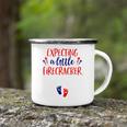 Expecting A Little Firecracker New Mom 4Th Of July Pregnancy Camping Mug