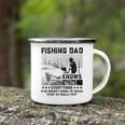 Fishing Dad Knows Everything Old Man Camping Mug