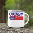 Freedom Rocks Musician Guitarist 721 Shirt Camping Mug