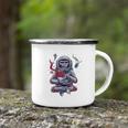 Funny Astronaut Monkey Ramen V2 Camping Mug