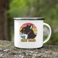 Funny Cat Dad Fathers Day Camping Mug