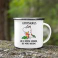 Gpop Grandpa Gift Gpopsaurus Like A Normal Grandpa But More Awesome Camping Mug