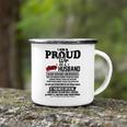 I Am A Proud Wife Of A Crazy Husband V2 Camping Mug