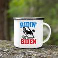 Joe Biden Falling With Biden Funny Ridin With Biden V3 Camping Mug