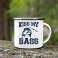 Love Fishing Kiss My Bass Camping Mug