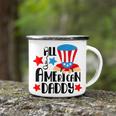 Mens All American Daddy - 4Th Of July For Dad Camping Mug