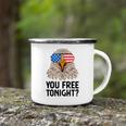 Patriotic American Bald Eagle 4Th Of July - You Free Tonight Camping Mug
