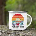 Peace Love Cruising Family Cruise Vacation Matching Gift Camping Mug