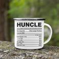 Premium Huncle Like A Regular Uncle But Way More Good Looking Nutrition Chart Camping Mug