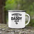 Promoted To Daddy Again Vintage Fathers Day For Dad Camping Mug