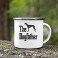 The Dogfather Greyhound Dog Funny Gift Idea Classic Camping Mug