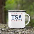 Usa Women Men Patriotic American Pride 4Th Of July Camping Mug