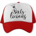 Womens Sixtylicious Crown Queen 60Th Birthday Women Sixty-Licious Trucker Cap