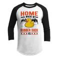 Home Is Where My Rubber Duck Youth Raglan Shirt