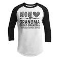 Mom Grandma Great Grandma I Just Keep Getting Better Youth Raglan Shirt