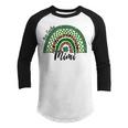 One Lucky Mimi Irish Rainbow Leopard St Patricks Day Youth Raglan Shirt