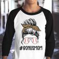 Bonus Mama Funny Mom V2 Youth Raglan Shirt