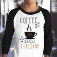 Coffee And Bracco Italiano Youth Raglan Shirt