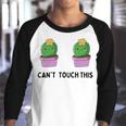 Funny Cactus Cant Touch This Youth Raglan Shirt