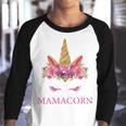 Funny Mamacorn Unicorn Mom Mothers Day Youth Raglan Shirt