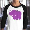 Lily And Emma By Eggroll Games Henrietta The Hippo Youth Raglan Shirt