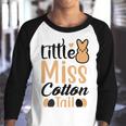 Little Miss Cotton Tail Youth Raglan Shirt