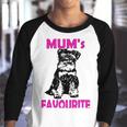 Miniature Schnauzer At Home Mums Favourite Multi Tasking Dog Youth Raglan Shirt