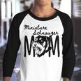 Miniature Schnauzer Mom - For A Loving Puppy Owner Youth Raglan Shirt