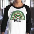 One Lucky Mimi Irish Rainbow Leopard St Patricks Day Youth Raglan Shirt