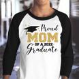 Proud Mom Of A 2022 Graduate Youth Raglan Shirt