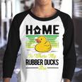 Rubber Duck Home Youth Raglan Shirt