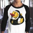 Rubber Duck Nun Youth Raglan Shirt