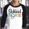 School Nurse Nurse Nurse Gift Funny Nurse Nursing Student Nursing Graduate Gift Youth Raglan Shirt