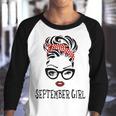 September Girl Gift September Girl V2 Youth Raglan Shirt