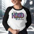 Aint No Hood Like Motherhood Graphic Design Youth Raglan Shirt