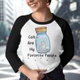 Cat Are My Favorite People Cat Lover Pet Lover Funny Gift Cat Mama Cat Lover Gift Youth Raglan Shirt