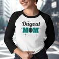 Dugout Mom V2 Youth Raglan Shirt