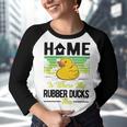 Rubber Duck Home Youth Raglan Shirt