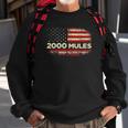 2000 Mules Pro Trump 2024 American Flag Sweatshirt Gifts for Old Men