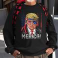 2024 Trump 4Th Of July S Merica Sweatshirt Gifts for Old Men