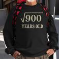 30 Years Old 30Th Birthday Give Idea Square Root Of 900 Vintage Birthday Sweatshirt Gifts for Old Men