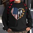4Th Of July Arborist Men Tree Climber Dad Chainsaw Sweatshirt Gifts for Old Men