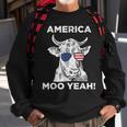 4Th Of July Funny Moo Yeah Cow GlassesBoys Girls Us Sweatshirt Gifts for Old Men