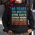 60Th Birthday 60 Years Of Being Awesome Wedding Anniversary Sweatshirt Gifts for Old Men