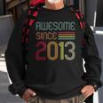 9 Years Old Gifts Awesome Since 2013 9Th Birthday Retro Sweatshirt Gifts for Old Men