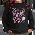 90S Styles Pink Nostalgia Graphic Sweatshirt Gifts for Old Men
