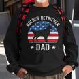 American Flag Golden Retriever Dad 4Th Of July Fathers Day Sweatshirt Gifts for Old Men